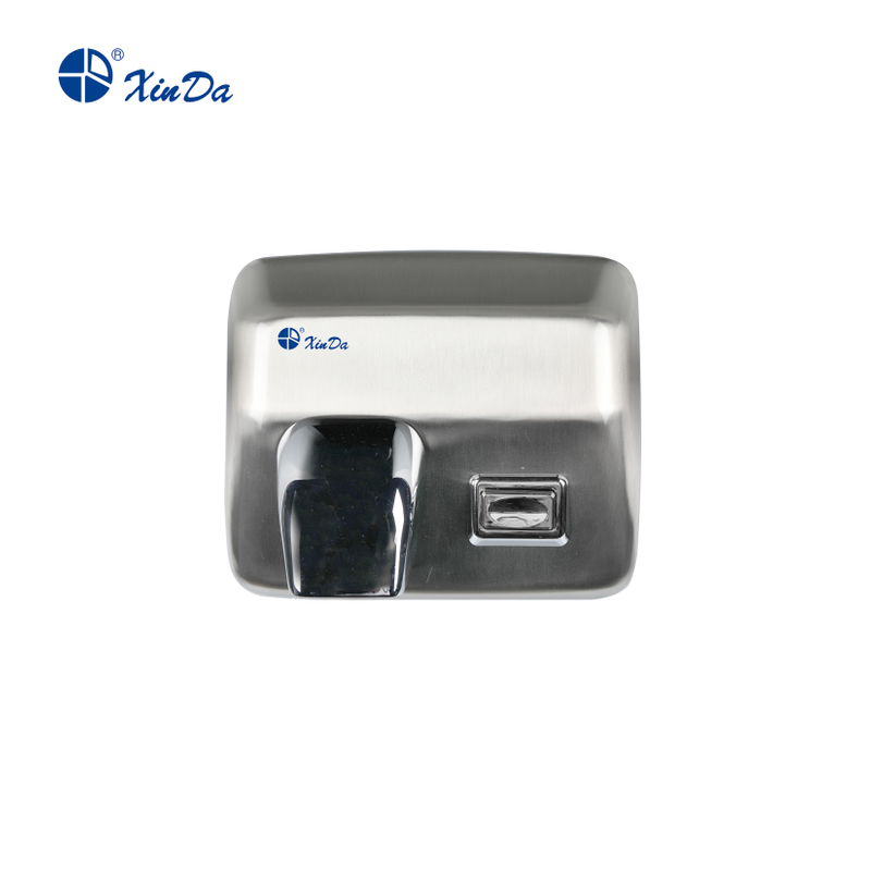 XinDa GSQ250C نقره ای دیواری حمام عمومی بیمارستان توالت هتل لوازم جانبی دست خشک کن Commercia با سرعت بالا